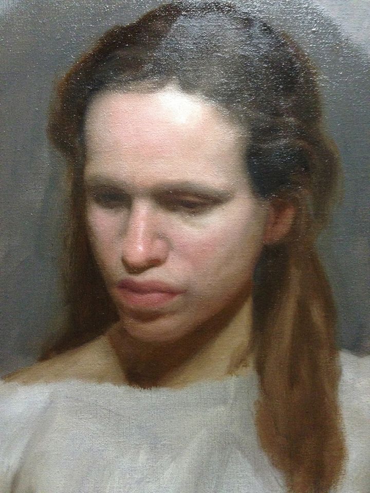 Alex Haskel [NM] : Portrait of a woman, 2019. | Salmagundi Club
