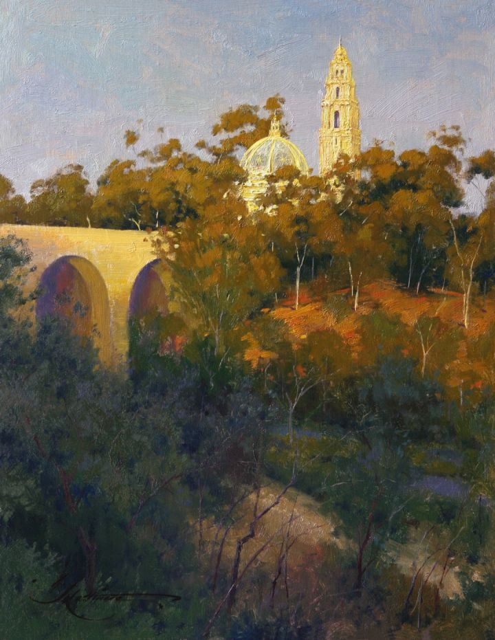 Andrew Lattimore [NRA 1985] Sundown at Balboa Park, 2000s