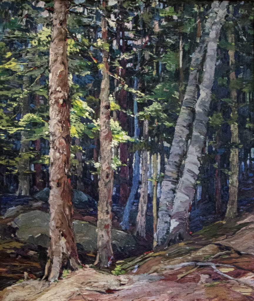 Peter Béla Mayer (1887-1993) : Trees, ca.1935.