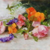 Kathy Anderson [NRA 2008] : Roses, pansies and peony (#3) ca.2021.