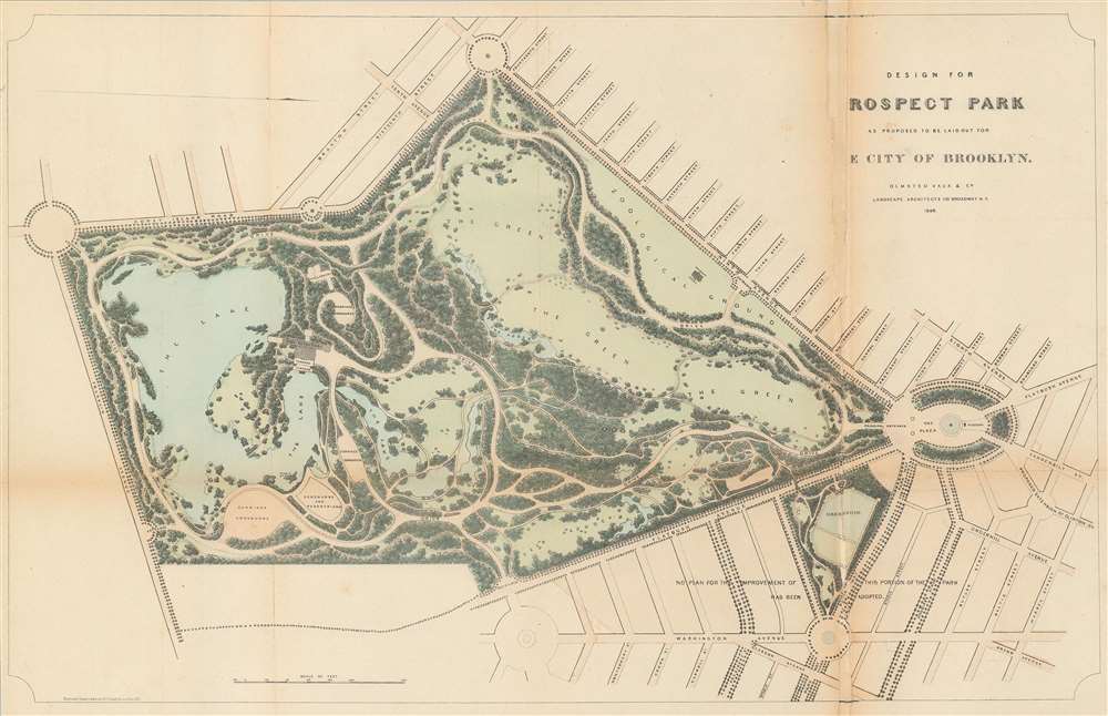 Map of Prospect Park