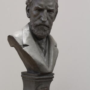 Maudie Brady [NM] : Portrait bust of Augustus Saint-Gaudens (1848-1907) [RA ca.1877-1907], 2022.