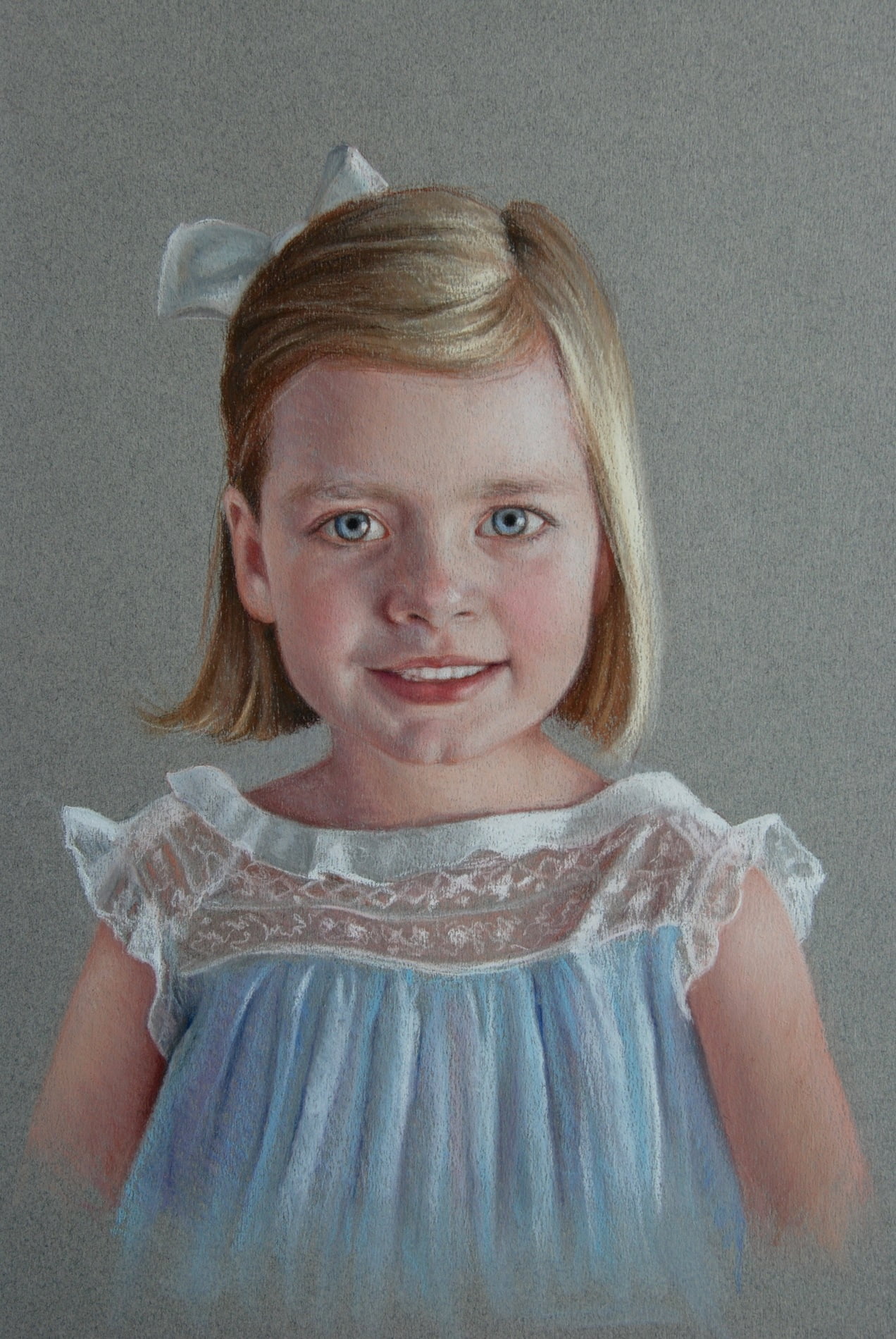 Kathy Fieramosca [NM] : Portrait of a young girl, 2022. – salmagundi.org