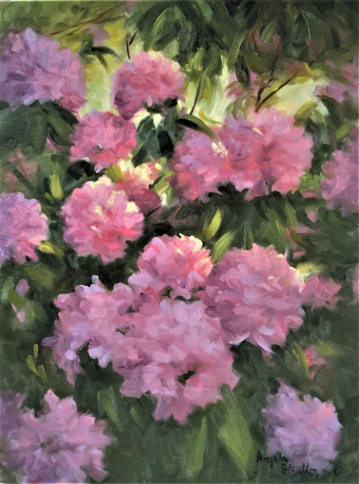 Angela Stratton [NRA 2007] : Sun peeking in, 2023. | Salmagundi Club