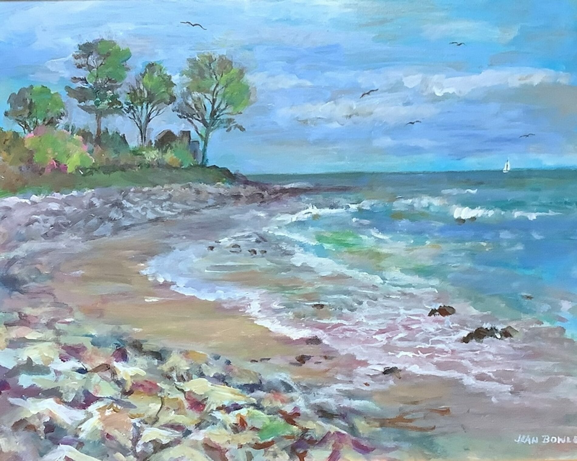 Jean Bowler [NRA 2009] : New England coast | Salmagundi Club