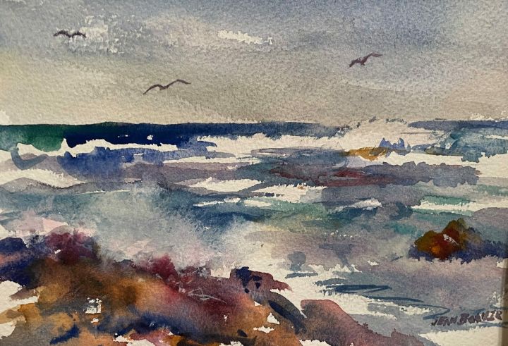 Jean Bowler [NRA 2009] : Ocean Spray | Salmagundi Club