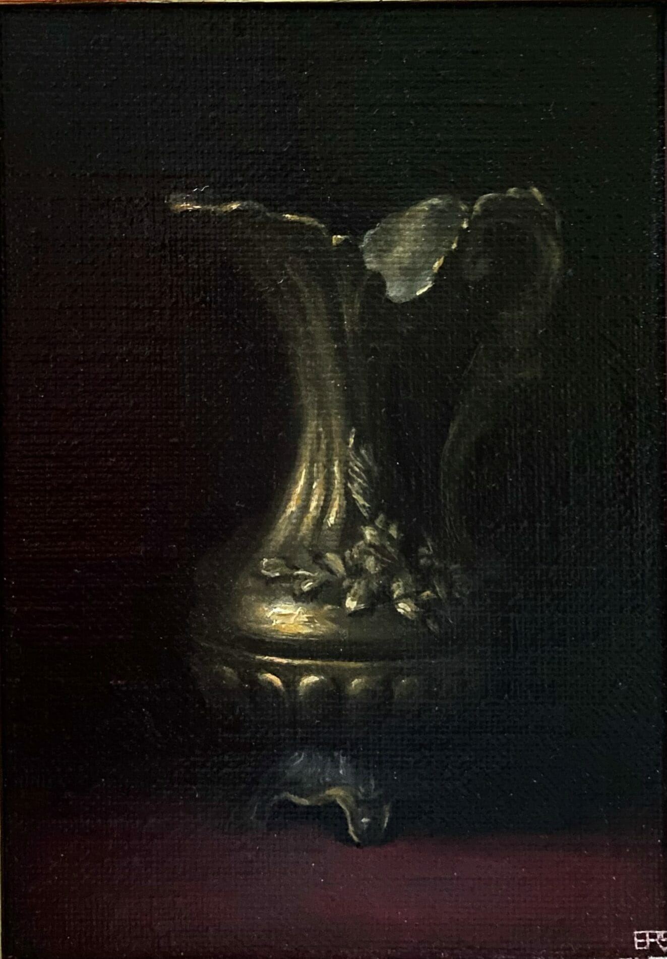 Emma Rach-Syslak [SCH NRA 2024] : Gilded Pitcher | Salmagundi Club