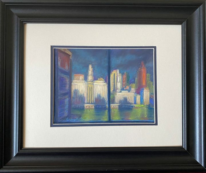 Georgette Sinclair [RA 2002] : Manhattan in Early Light, NYC ...