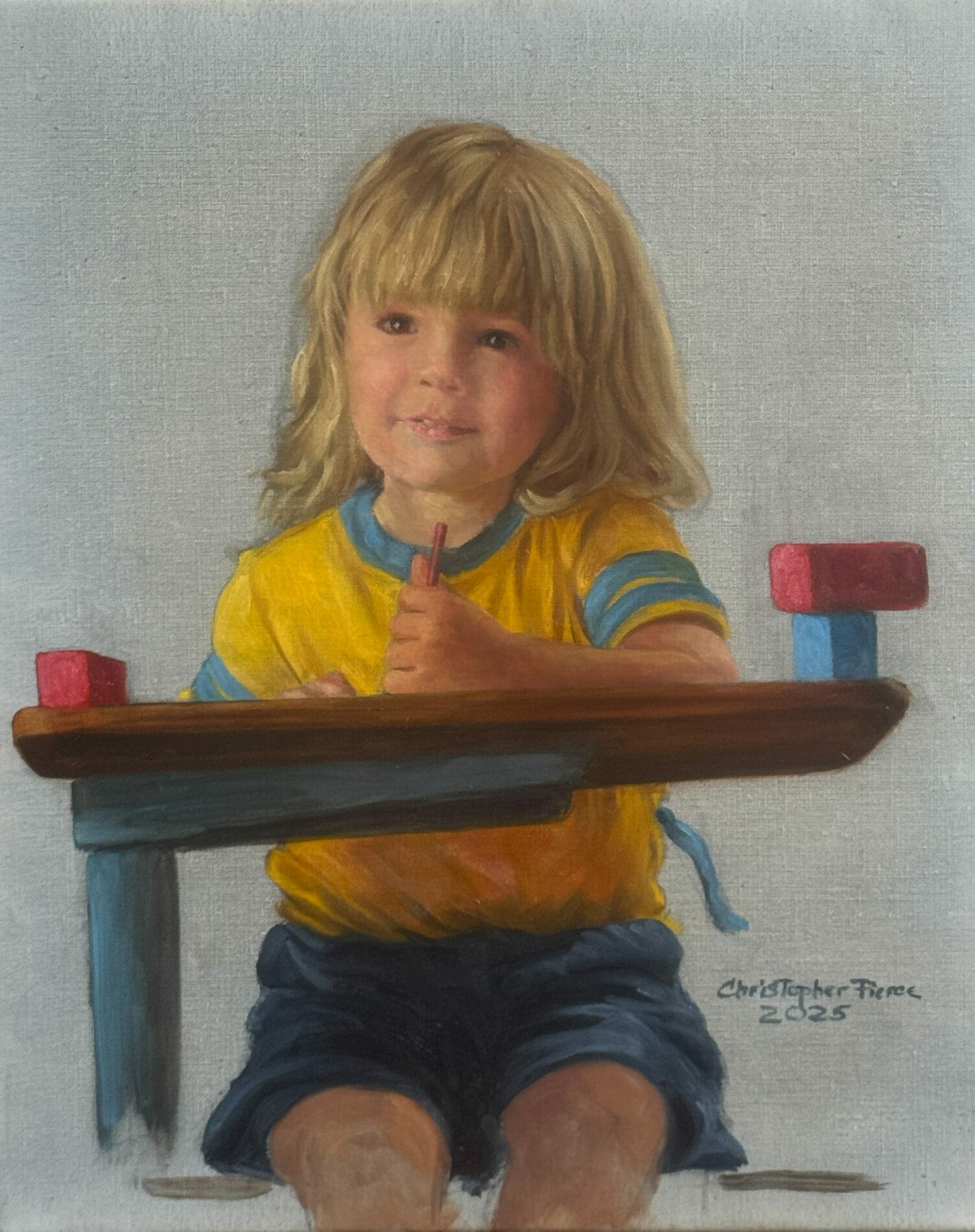 Christopher Pierce [NRA 1992] : Cy Drawing | Salmagundi Club