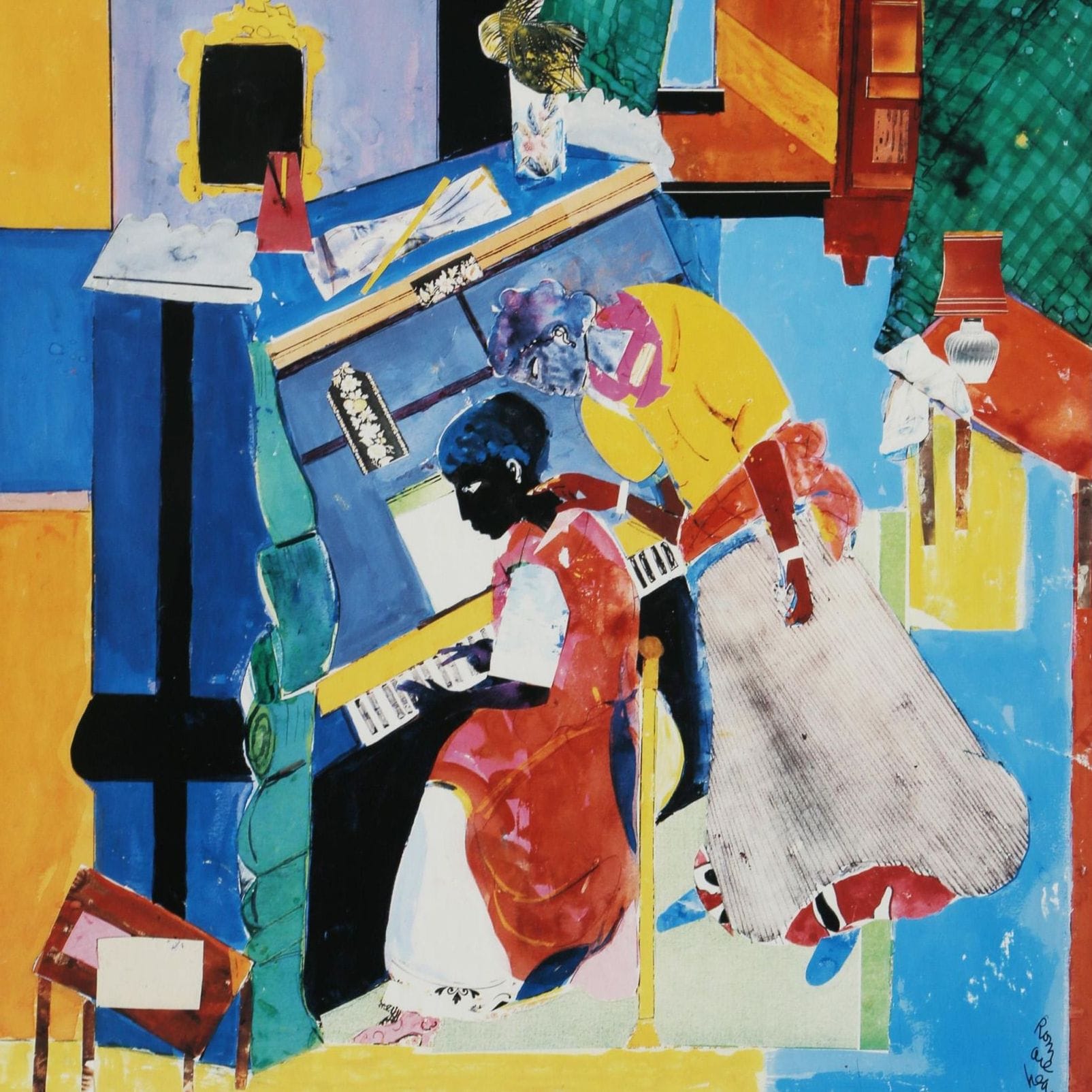 Sypher on art & design : Romare Bearden | Salmagundi Club